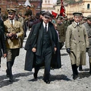 День 155-й годовщины со Дня рождения В. И. Ленина - гения мирового уровня, гордости СССР, России