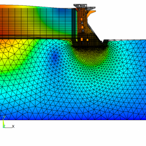 Advanced technologies for monitoring structures in decisions on SMIC of Boguchanskaya HPP