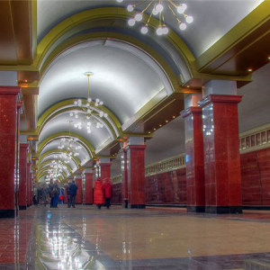 The extension of the first metro line in Kazan from the metro station "Prospekt Pobedy" metro station "Asherah"