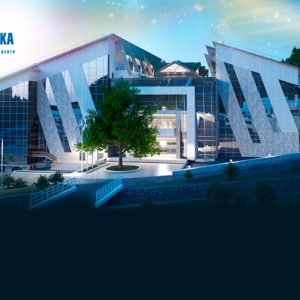 The house of Official Delegations Reception and Cottage Quarter "Laura C. Sadok Adler district, Sochi Mountain Tourist Center of "Gazprom" Company, 2nd Phase of Construction. Public-Cultural Center"