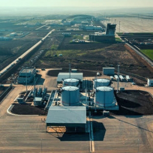 Refueling complex at Pulkovo International Airport