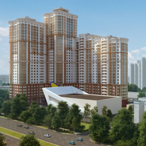 Residential Building, Moscow, Leninsky Prospekt, building 105
